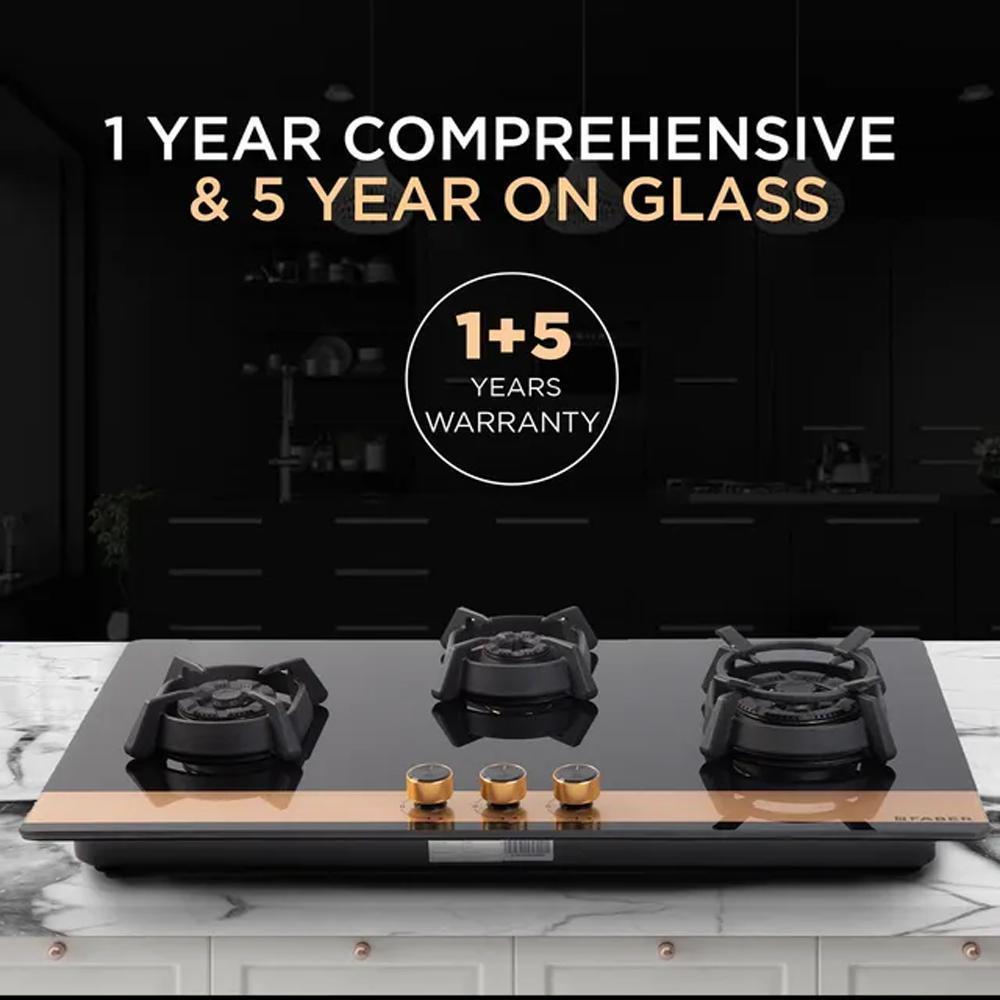 Utopia Faber Burner Cast Iron Faber UTOPIA HT 804 BR CI Gas Hob Price In  Kolkata,