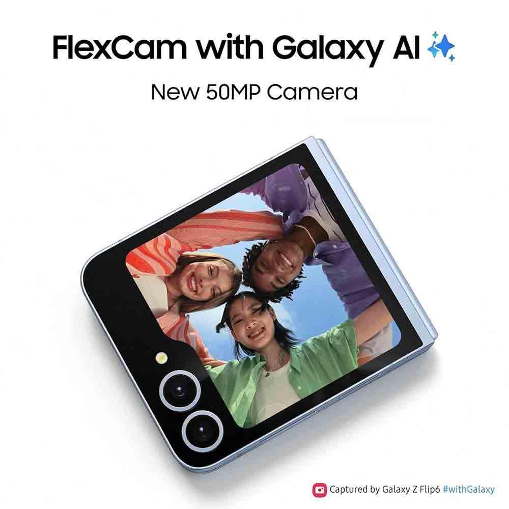 Buy Samsung Galaxy Z Flip6 5G (12GB/256GB, Mint) - Unfold
