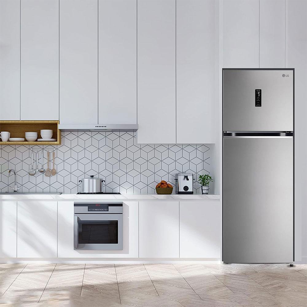 yu. LG 322L 3 Star Frost Free Double Door Fridge GL-T342TPZX - Pai