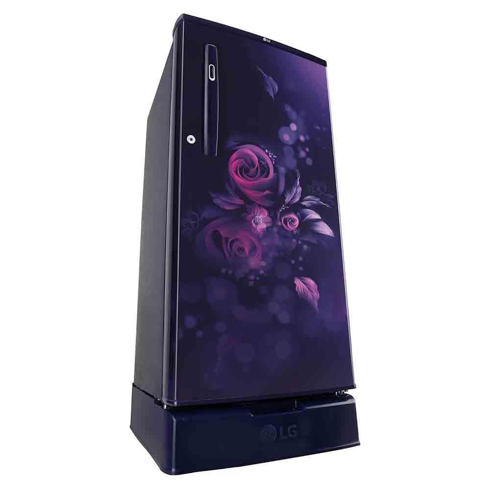 Buy LG GL-D199OBED 185L 3 Star Refrigerator - Tough Glass Shelves