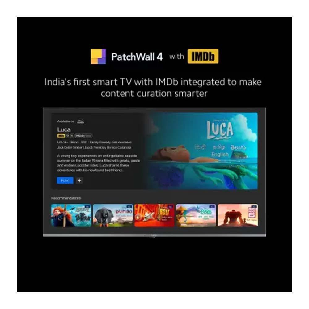 Xiaomi cm Ultra HD 4K Smart TV With 60 Hz, Quad Core Cortex A55  Dolby, Android TV OS (L50M6-ES, Black)