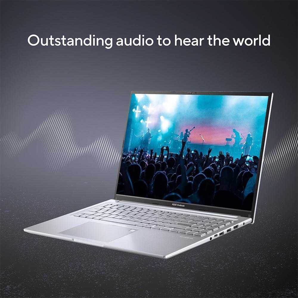 Asus M1603QA-MB512WS Ryzen 5 Laptop 16GB/512GB Silver - Pai