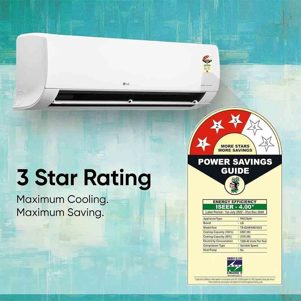 LG Convertible Ton Star Inverter Split AC TS-Q24ENXE Pai