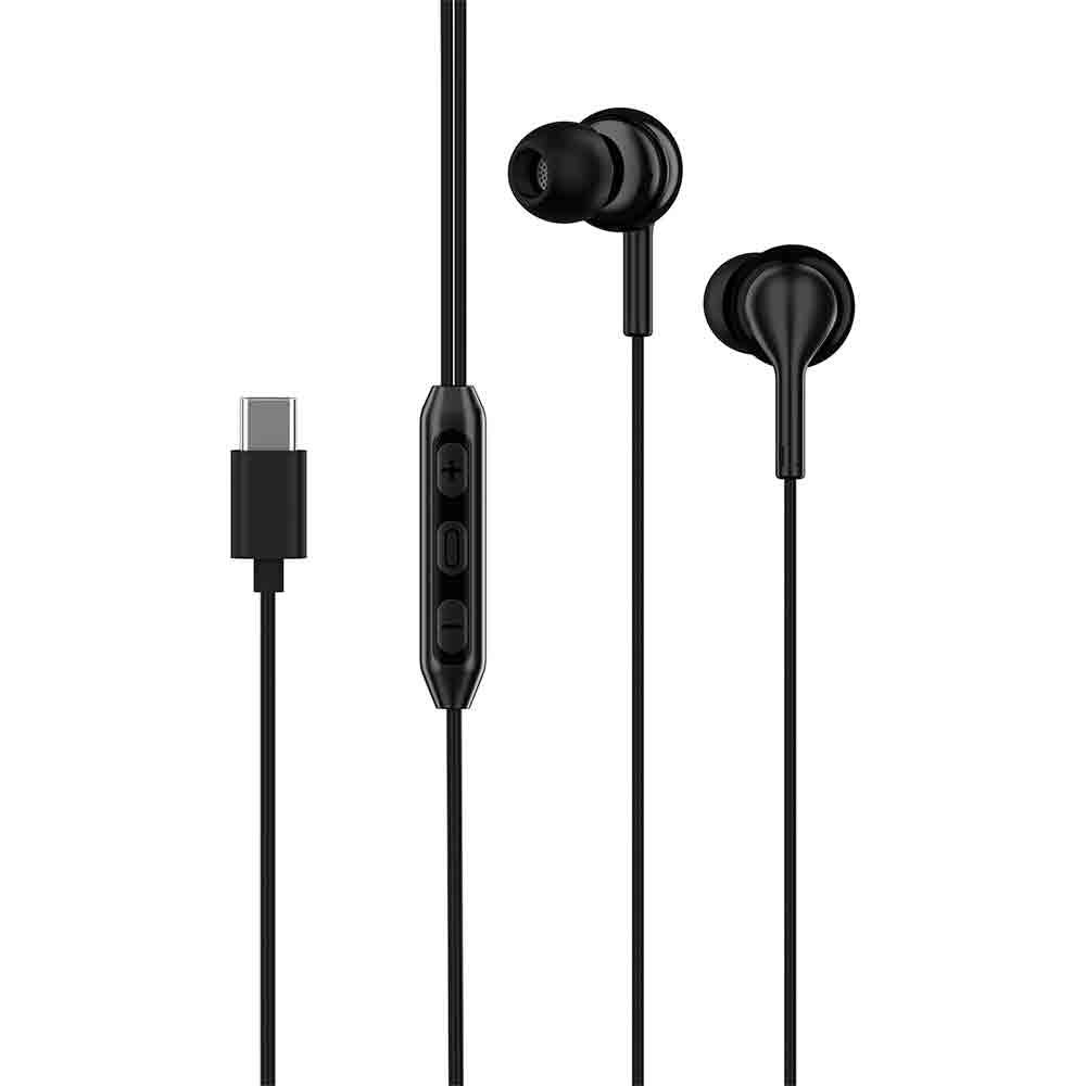 boAt Bassheads 100 C Wired Earphones With Type-C (Black)
