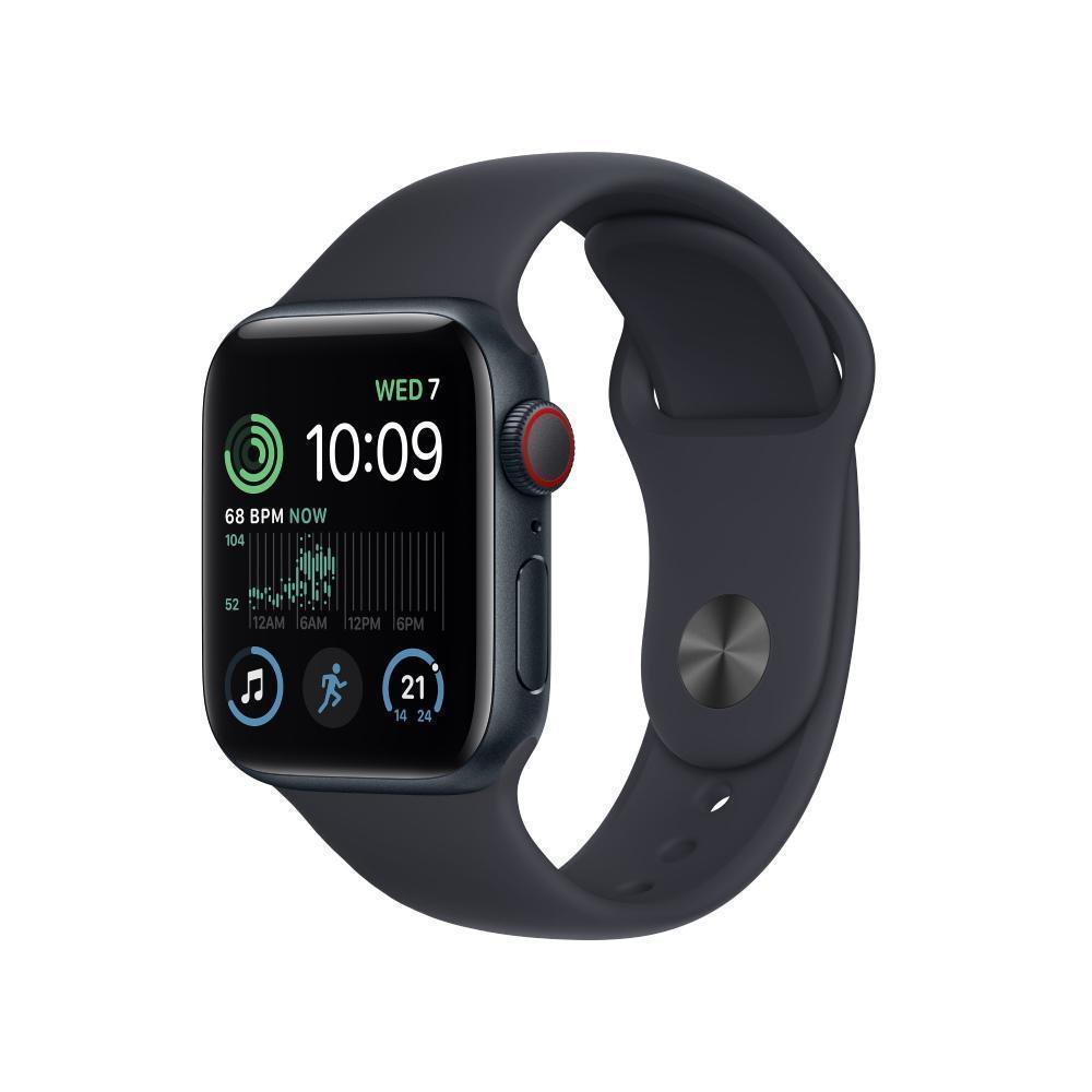 Apple Watch Series SE, 44mm Smart Watch (Midnight) with Health Tracker (44  mm Dial Size, IP6X Water Resistant, Voice Guidance,Built in Mic)