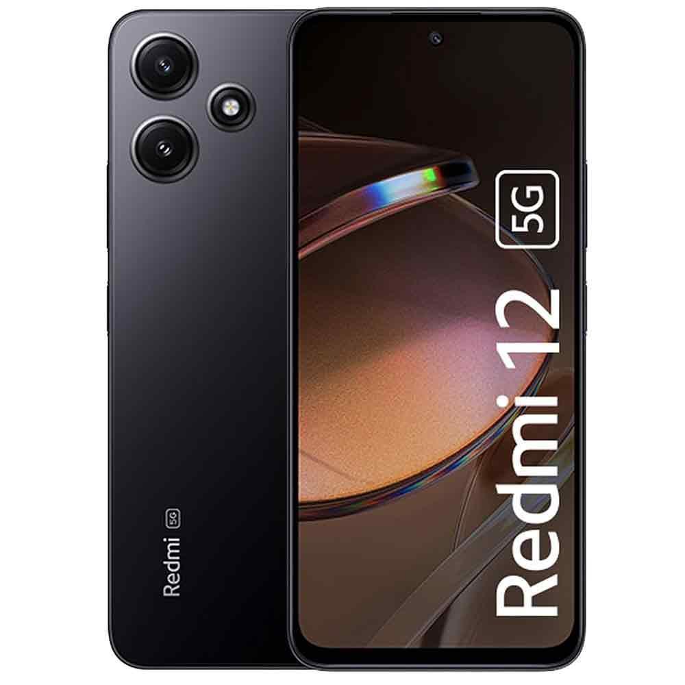 Xiaomi REDMI 12 5G (6GB/128GB, Jade Black) - Sleek & Powerful