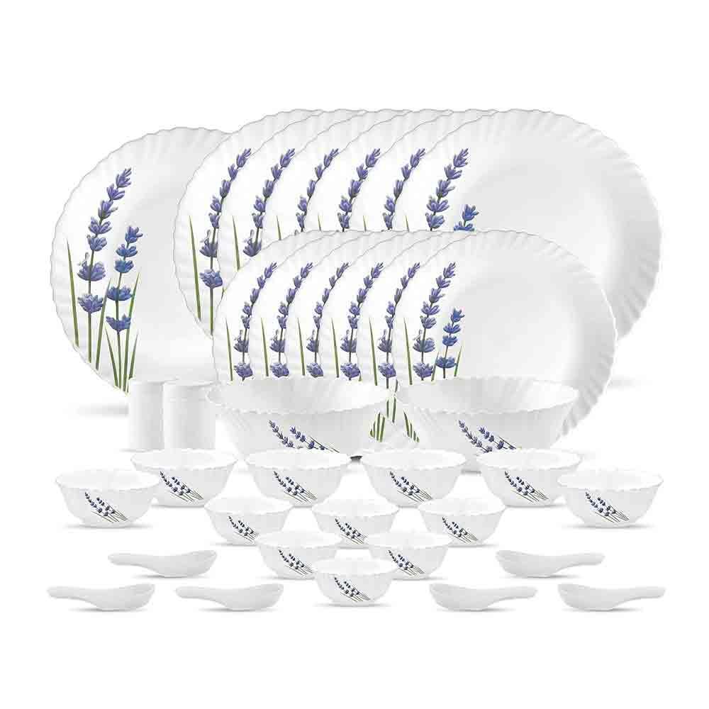 La Opala 35 Piece Glass Dinner Set Novo Elegant Durable Pai