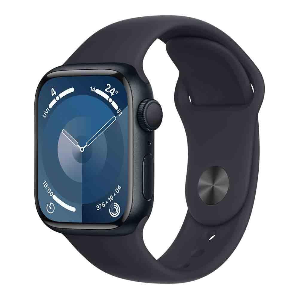 Apple Watch Series Smart Watch MR8W3HN/A (Midnight) with Health Tracker  (41 mm Dial Size, IP6X Water Resistant,Built in Mic,Blood Oxygen Sensor,