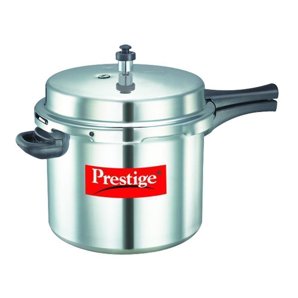 Prestige Popular 10L Aluminium Pressure Cooker with Knob Lock