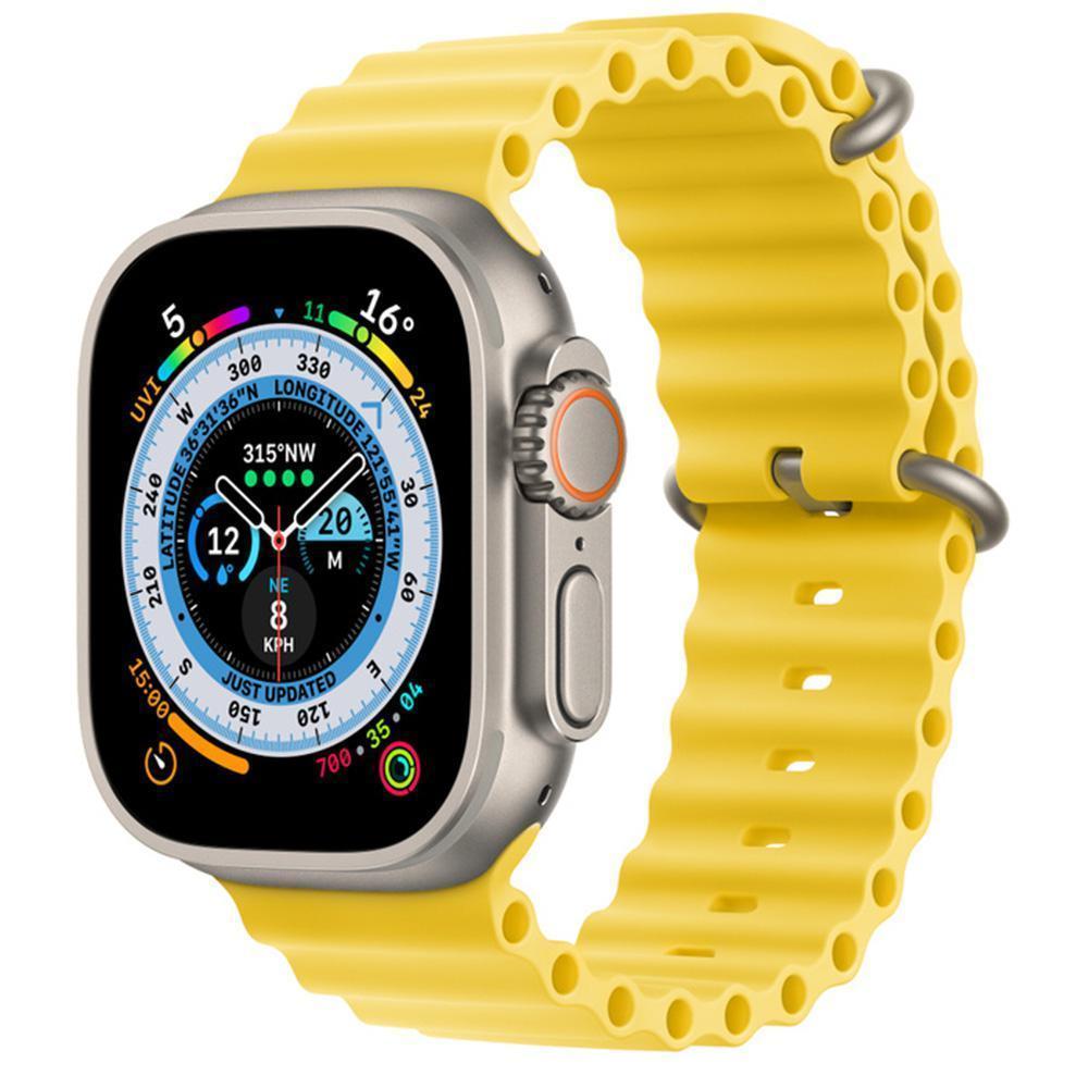 Apple Watch Ultra GPS Smart Watch (Yellow Ocean) (44 mm Dial Size, Built in  Mic)