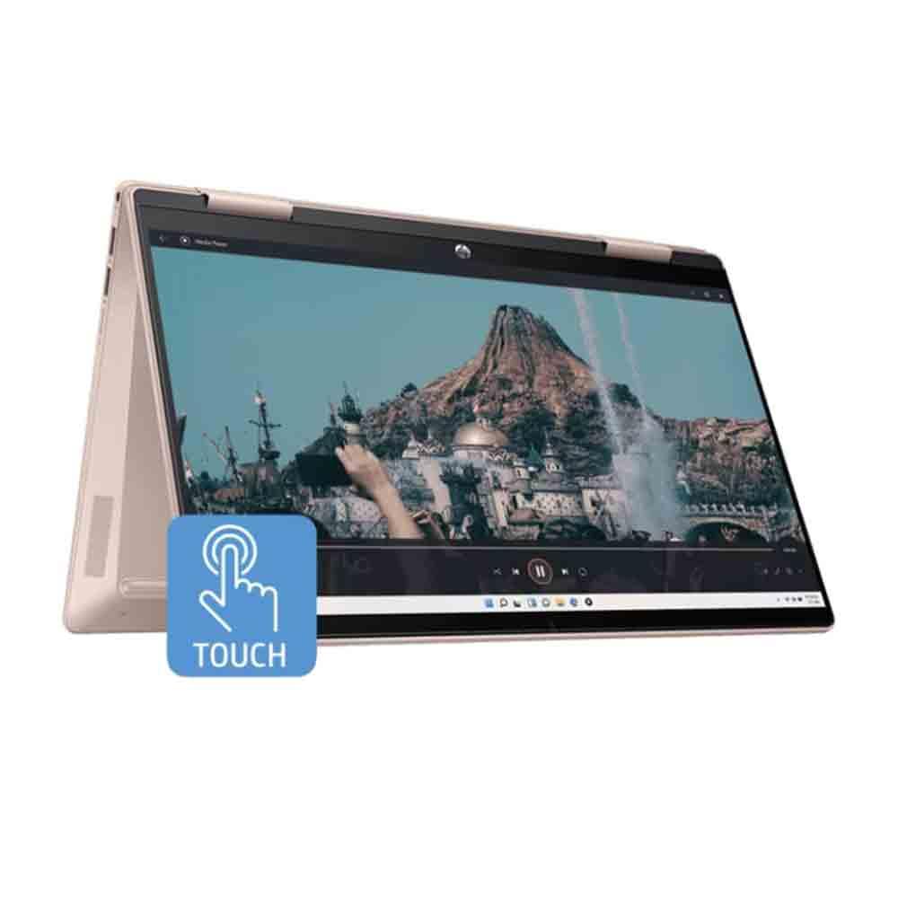 HP 14-EK1151TU Pavilion X360 Intel Core i5 13th Gen 1335U Laptop (16 GB/  TB/ kg cm/ B6PA3P/Pale Rose Gold Cover)