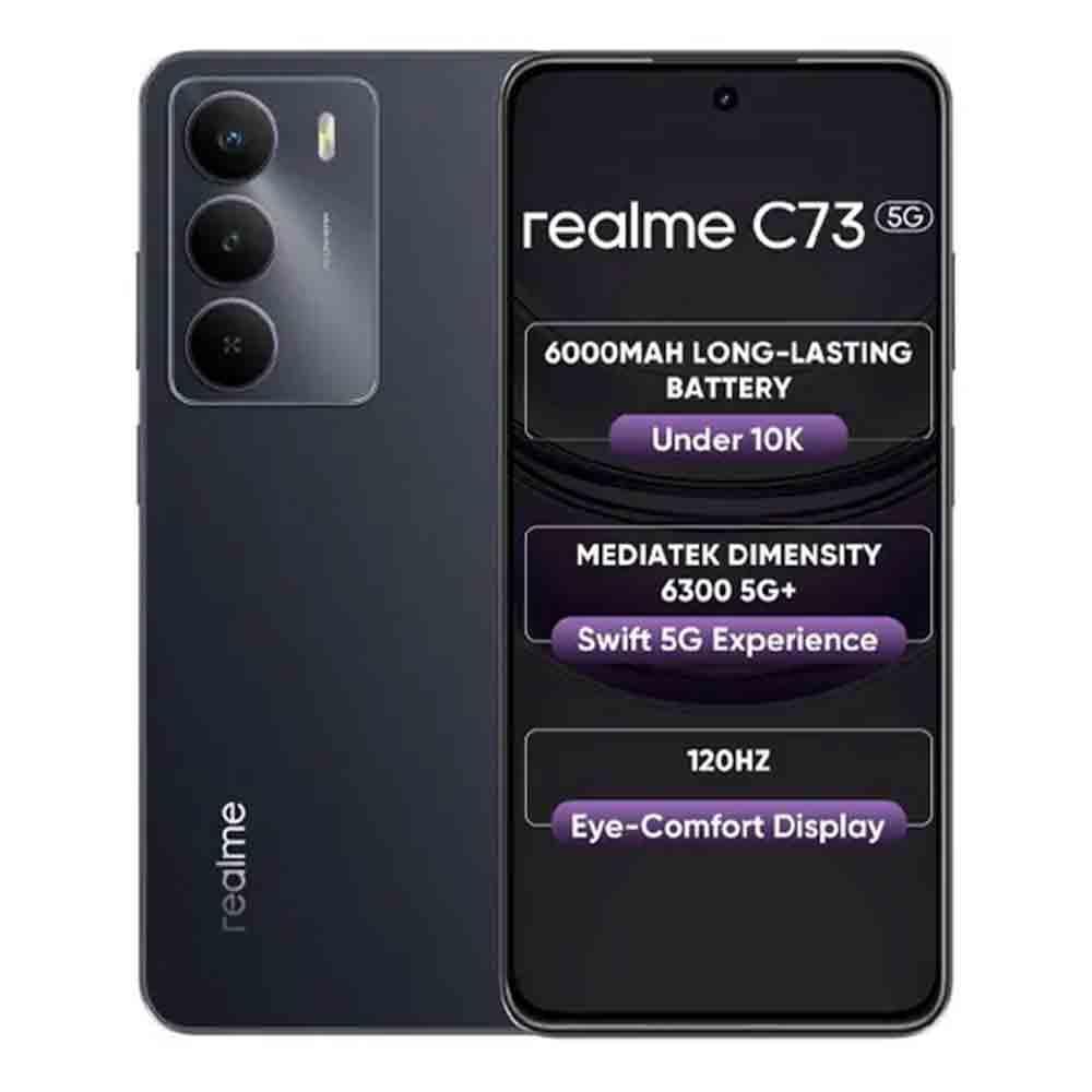 realme スマートフォン 本体 ブラック Buy Realme C73 5G (4GB, 64GB, Onyx Black) - Pai International