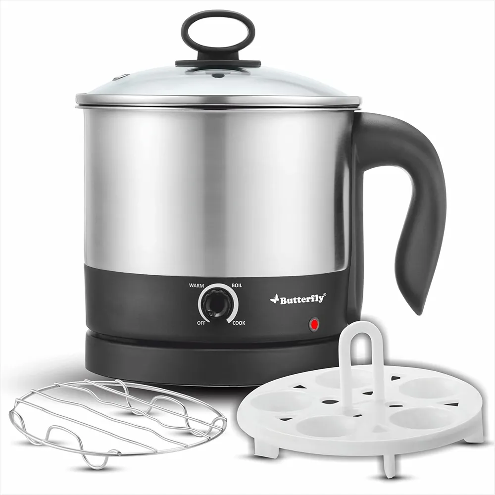 Butterfly Matchless Multi Kettle with Egg Rack – FAQs Uses