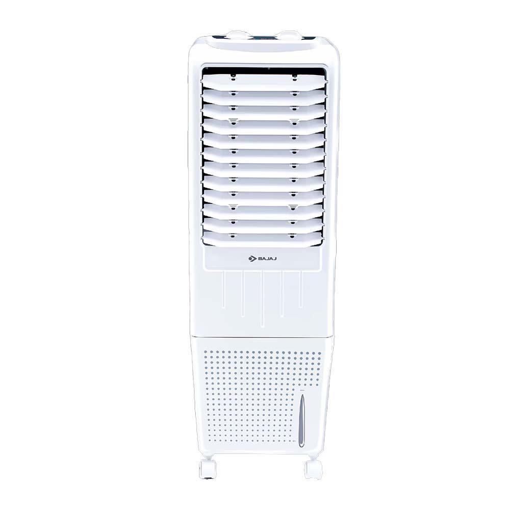 Bajaj TMH50 50 Litres Tower Air cooler With Inverter Technology(Hexacool  Technology, White)