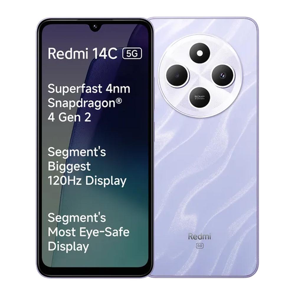 Buy Redmi 14C 5G (4GB RAM, 64GB ROM, Stardust Purple) Online