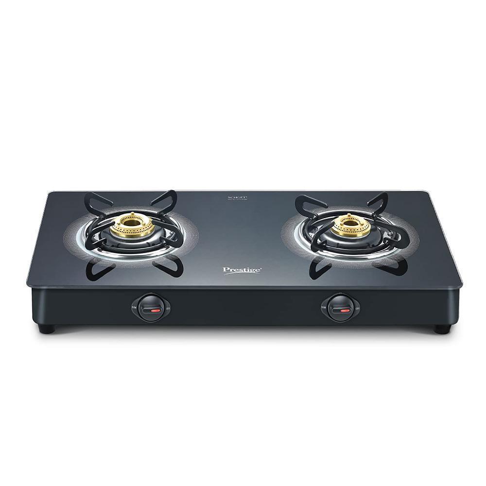Prestige Royale Plus GT02 2 Brass Burner Gas Stove - Elevate Your