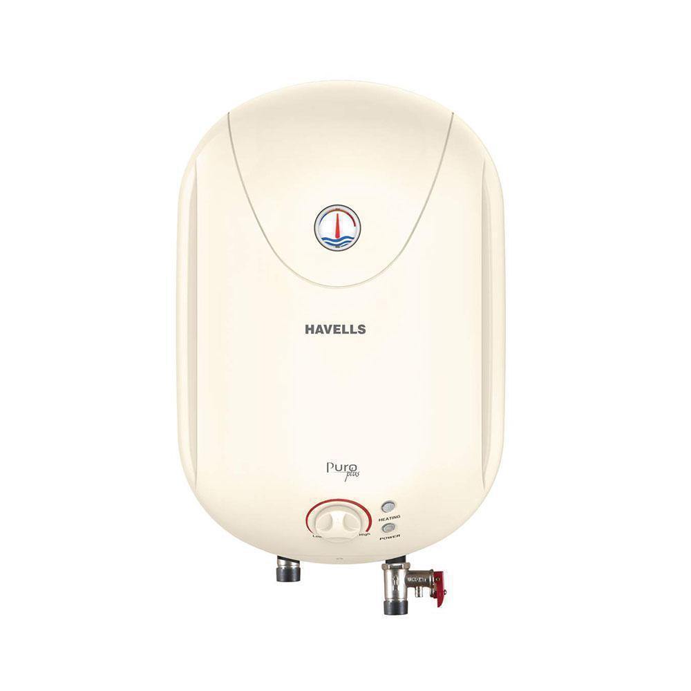 Turbo Havells Geyser Puro Turbo Havells Vertical Geyser 15 Litre Havells Puro Dx Puro Storage  Water Heater (Geyser)