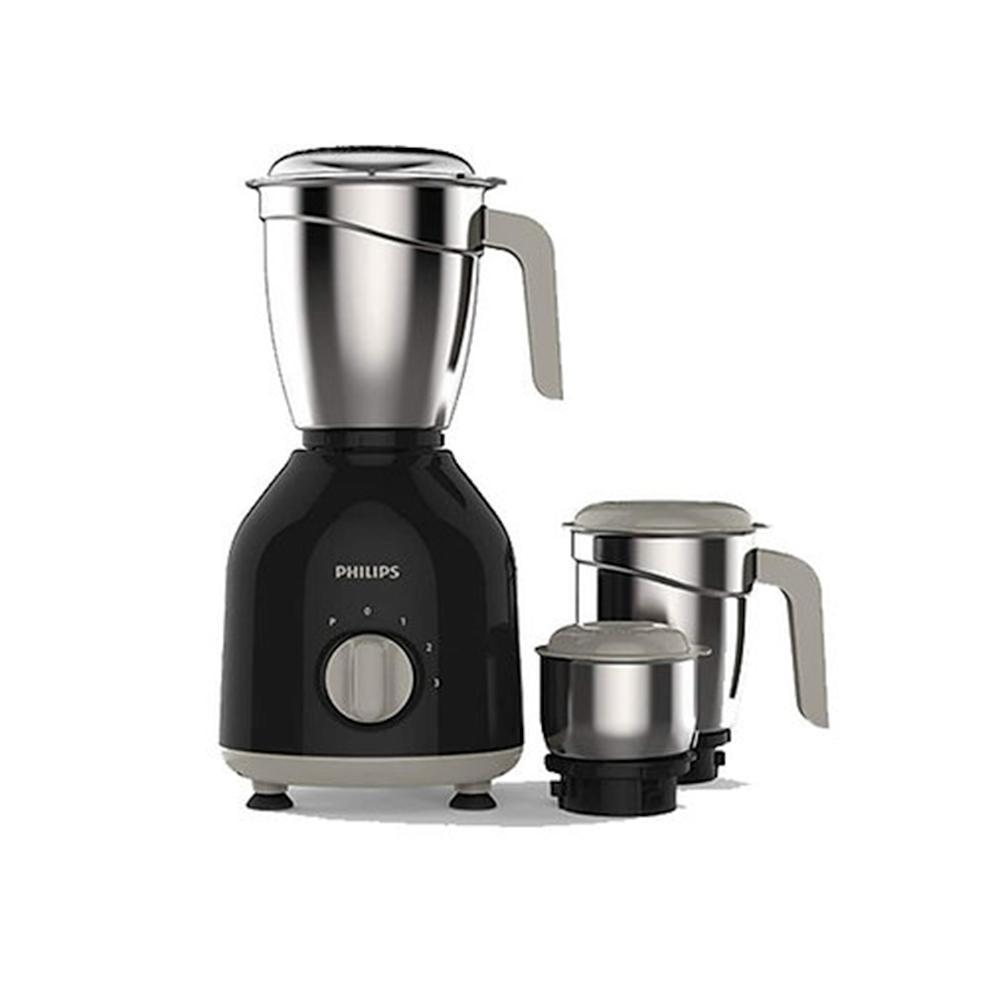 Philips HL7757/00 750 Watts Mixer Grinder (3 Jars, Black)