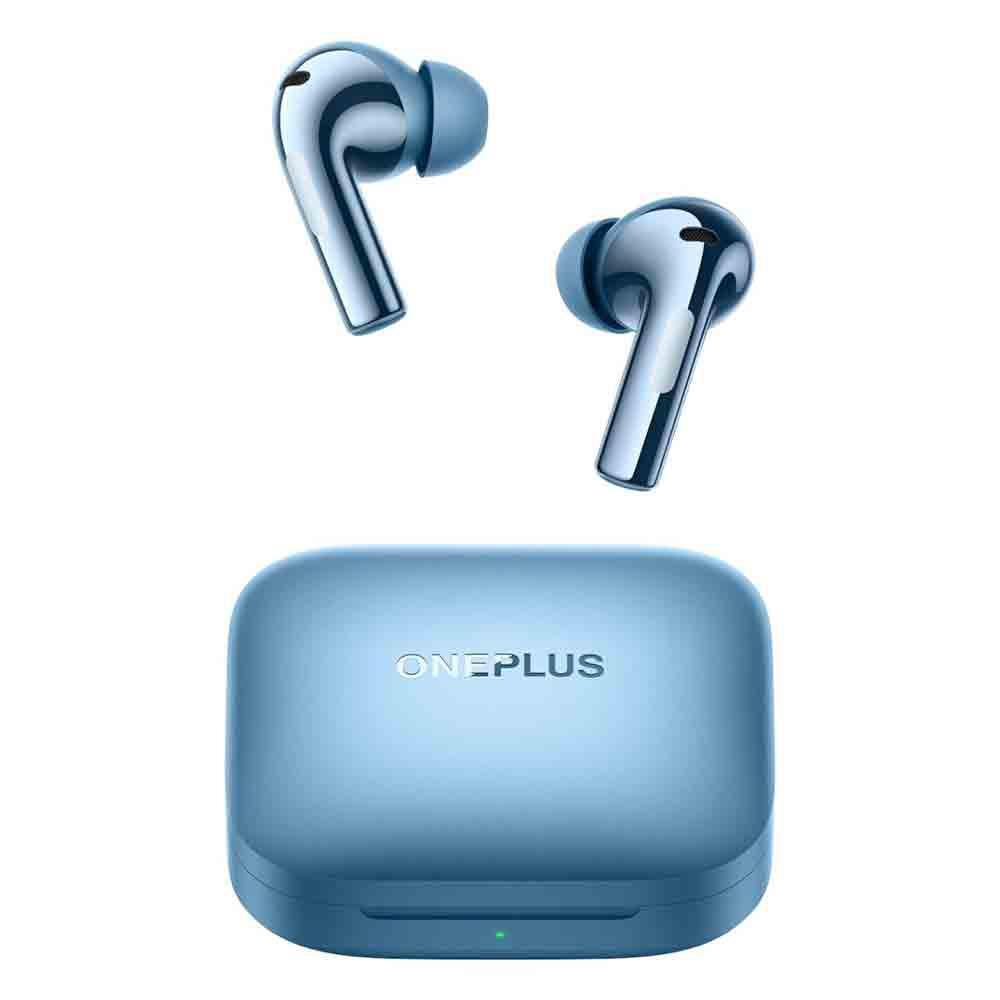 ‎OnePlus Buds TWS Earbuds With Adaptive Noise Cancellation (water  resistant,34 Hours, Splendid Blue)