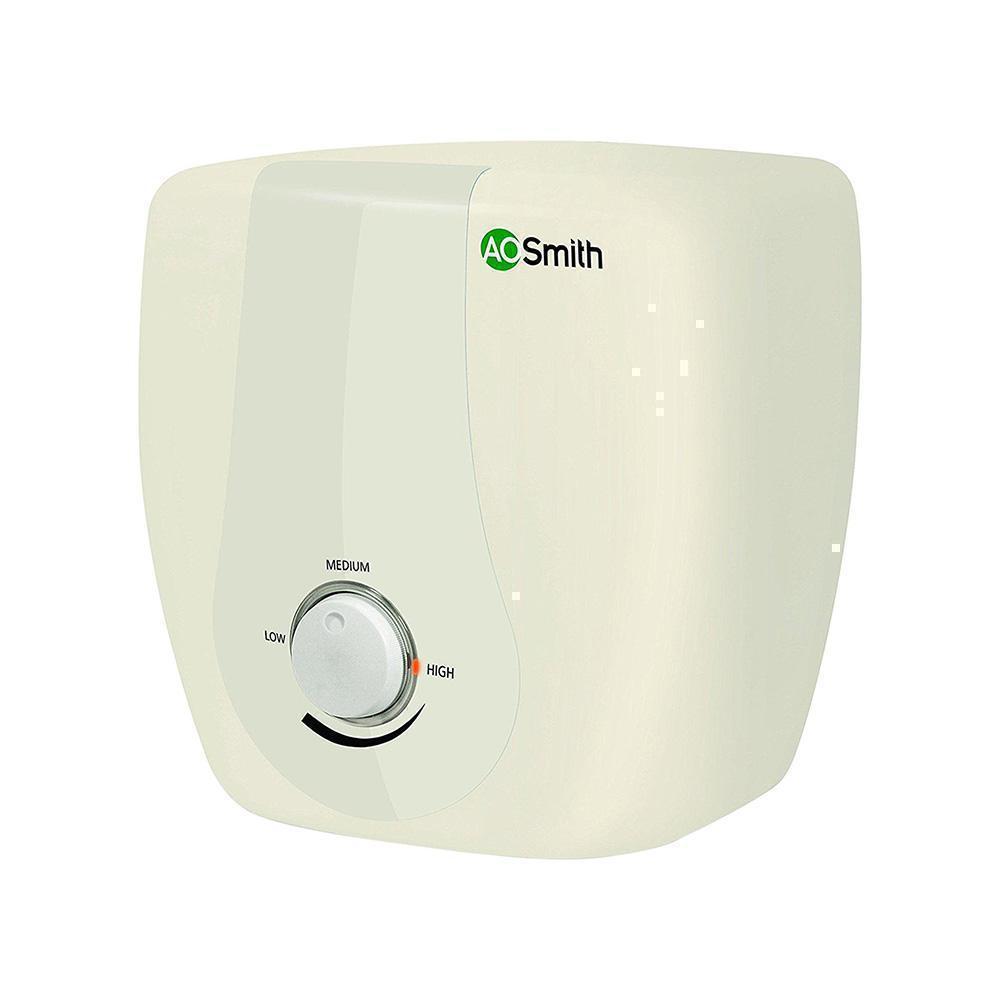 Smith HSE-SDS-006 Litres Vertical Storage Water Geysers,  Powder-coated steel Body (EDSV006CMC0E1A1, Ivory)