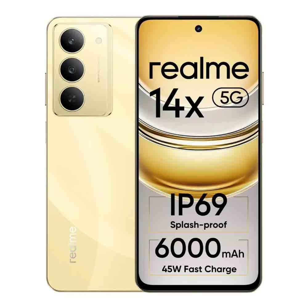 Buy Realme 14x 5G (8GB, 128GB, Golden Glow) - Top Features