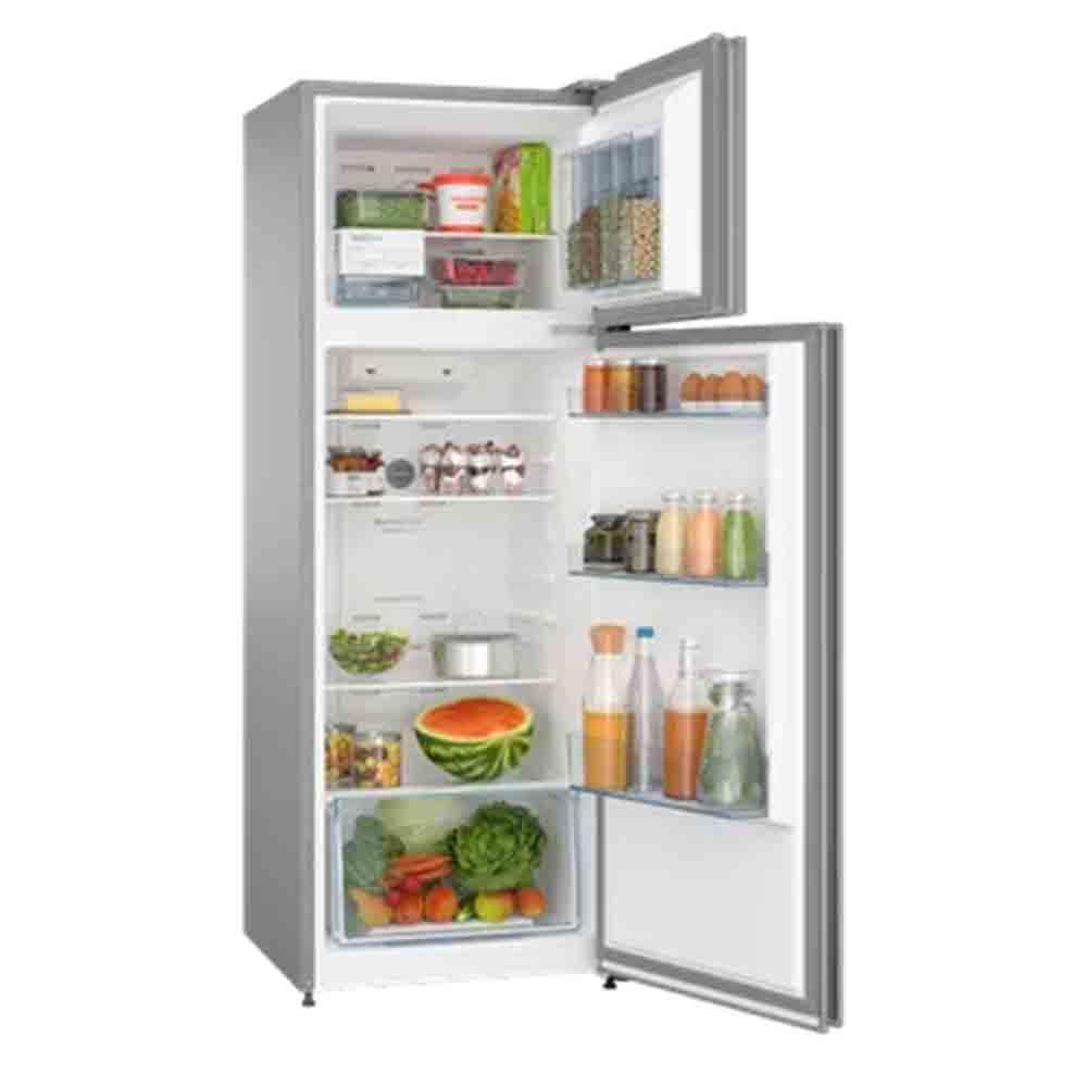 Bosch 269L 3 Star Double Door Refrigerator - Shiney Silver - Pai
