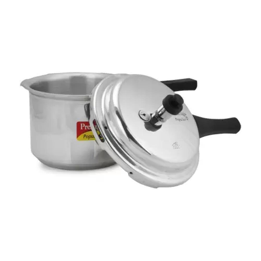 Prestige Popular Plus 3L Pressure Cooker Induction Safe, Knob