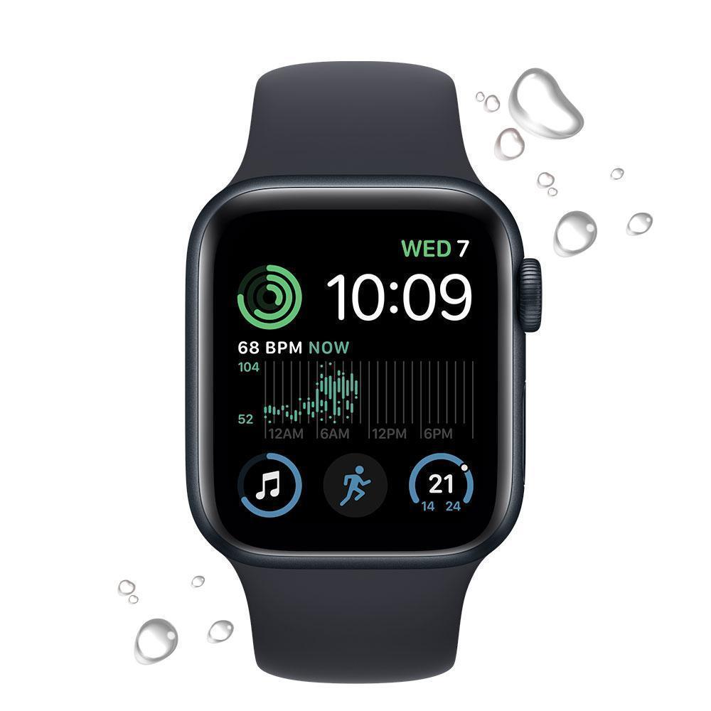 Apple Watch SE GPS 44mm Smart Watch Midnight) (44 mm Dial Size)