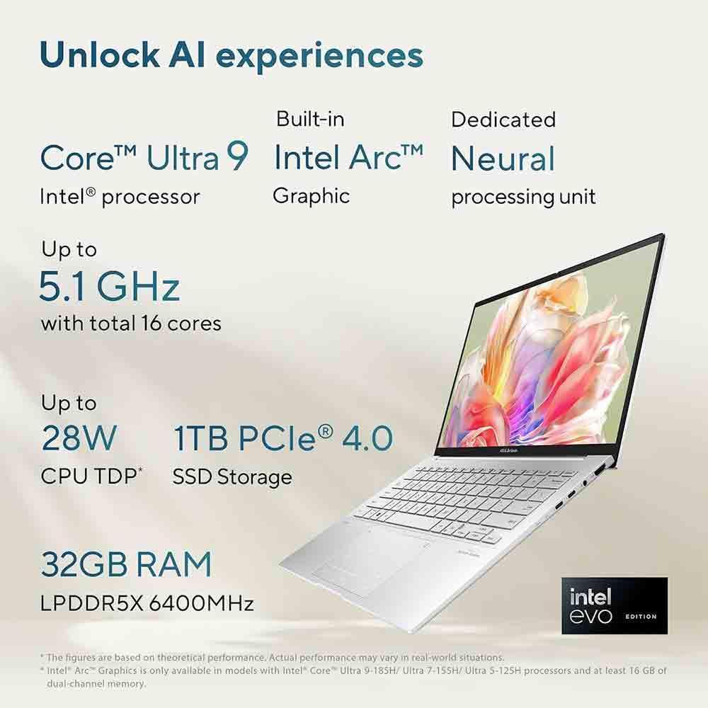 Windowsノート本体 Zenbook UX3405MA Core Ultra 9/32GB/1TB ASUS