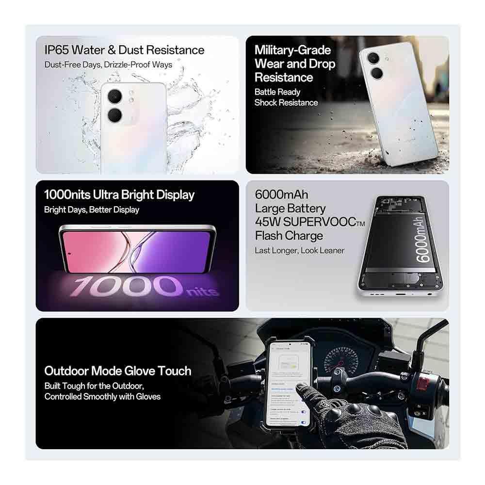 OPPO A5x スマートフォン本体　4GB/128GB　黒　美品　即日発送 Buy Oppo A5x 4GB 128GB Midnight Blue – Best Price | Pai International