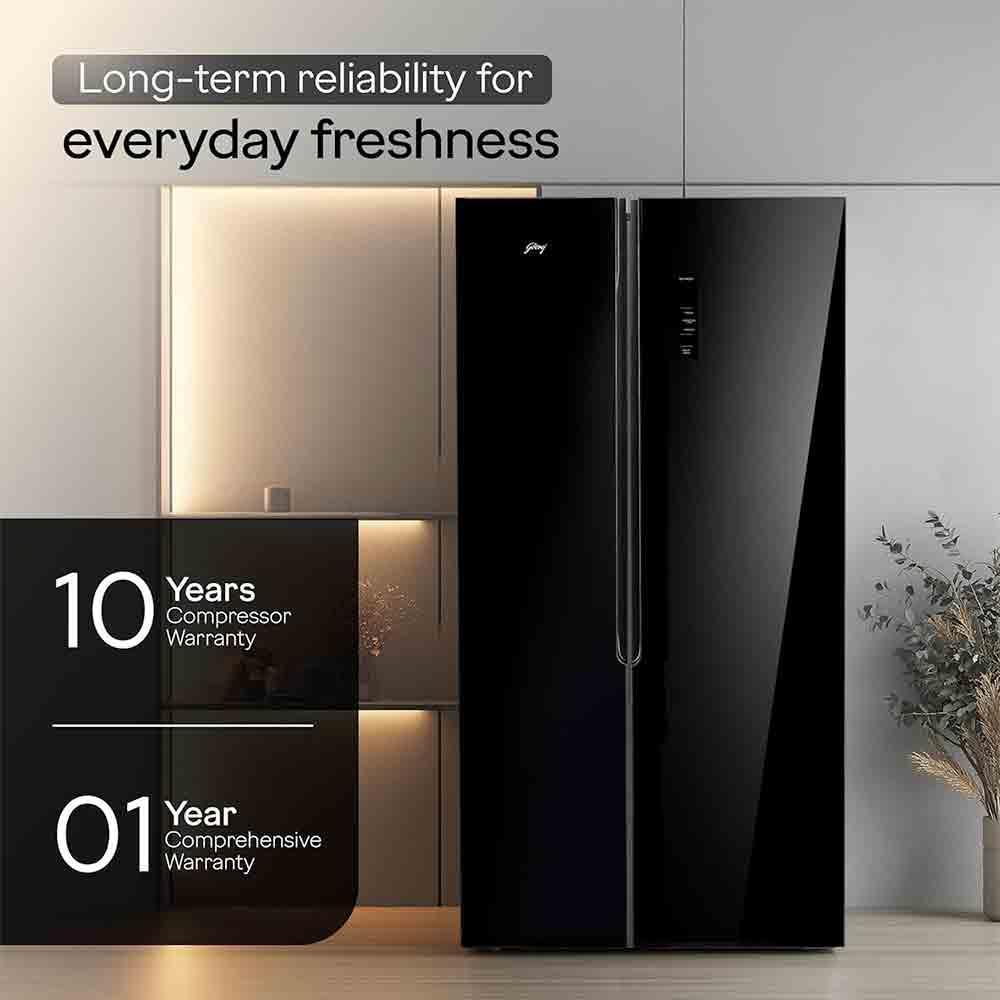Buy Godrej 600L 3 Star Side By Side Refrigerator – Best Quality