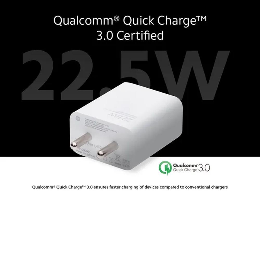 Xiaomi W Fast Charger Combo With Qualcomm Quick Charge (White)