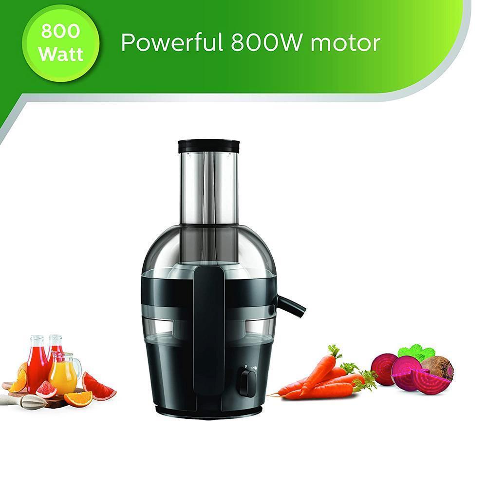 Philips HR1855 ‎700 Watts Centrifugal Juicer(1 Jars, Ink Black)