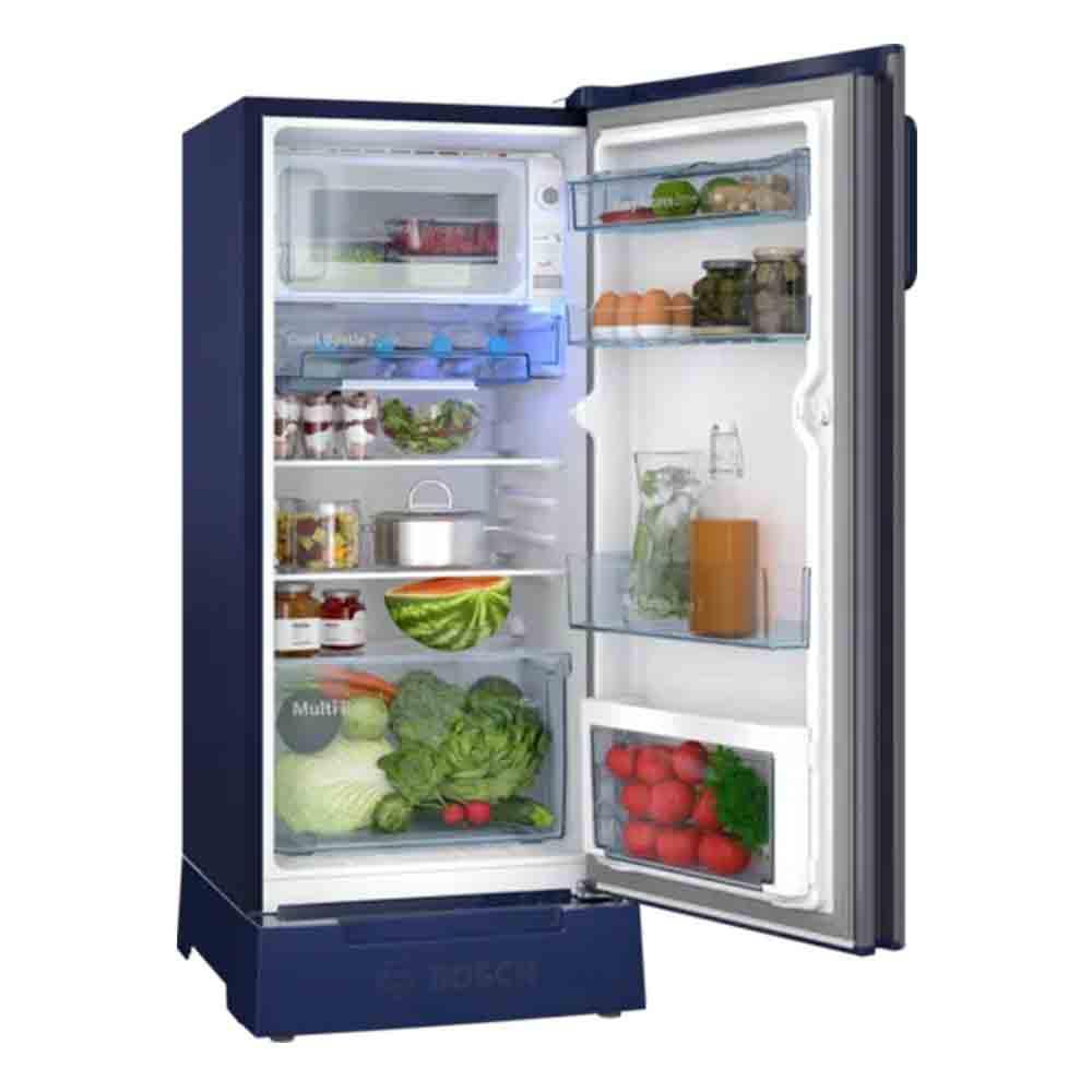 Bosch 187L 4-Star Single Door Fridge, Dark Lake - Pai International