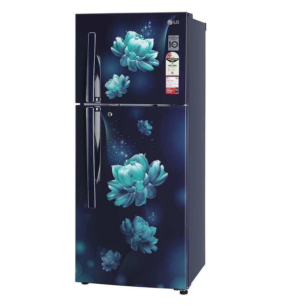 Buy LG 260L 2 Star Frost Free Double Door Fridge - Blue Charm
