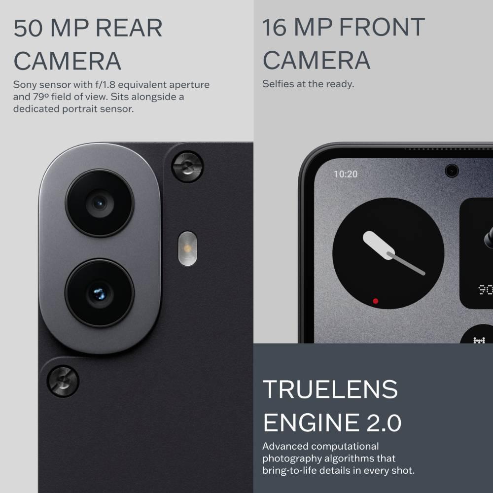 Buy Nothing Phone 1 (6GB RAM,128GB, Black) - Sleek Design & 5G