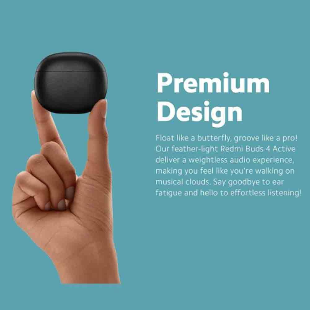 Buy Xiaomi Redmi Buds Active TWS Earbuds Water Resistant, 30
