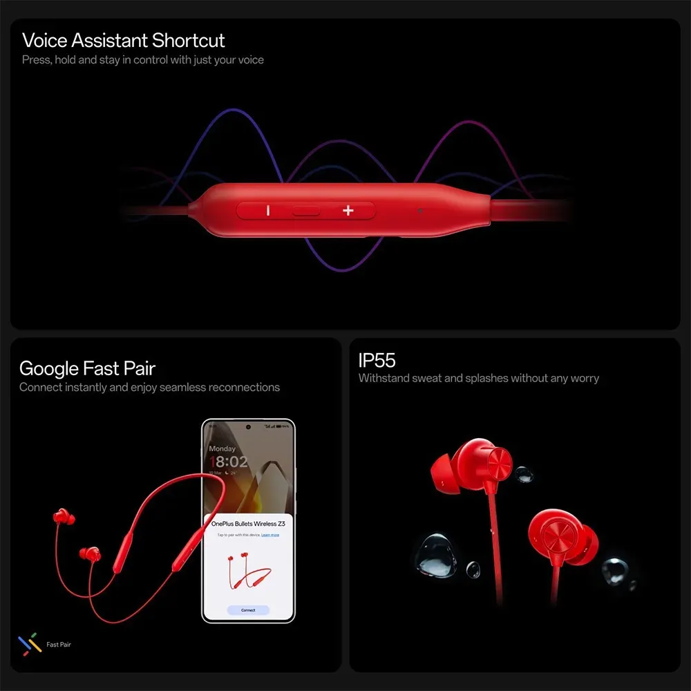 Noise Cancellation Oneplus Wireless Z Features Bluetooth