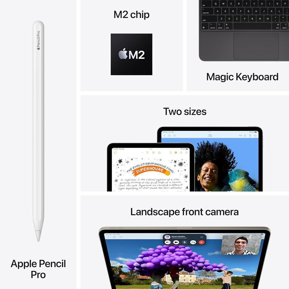 Buy Apple iPad Air 13 (MV293HN/A) - M2 Chip, 128GB, Starlight