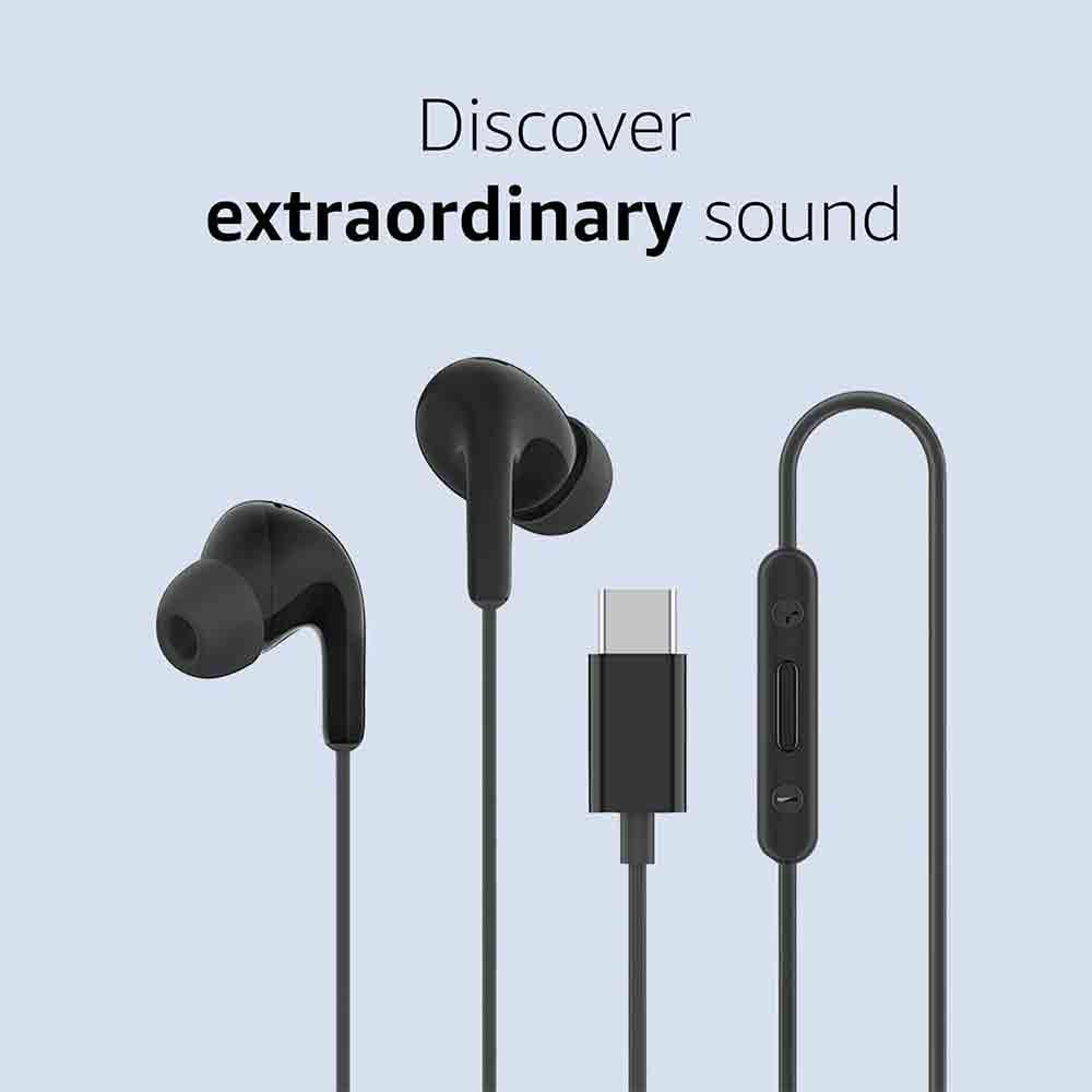 Xiaomi Type-C in-Ear Earphones with HD Microphone (Black)