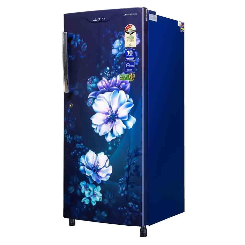 Buy Lloyd 188L Single Door Refrigerator (Cherry Blossom Blue