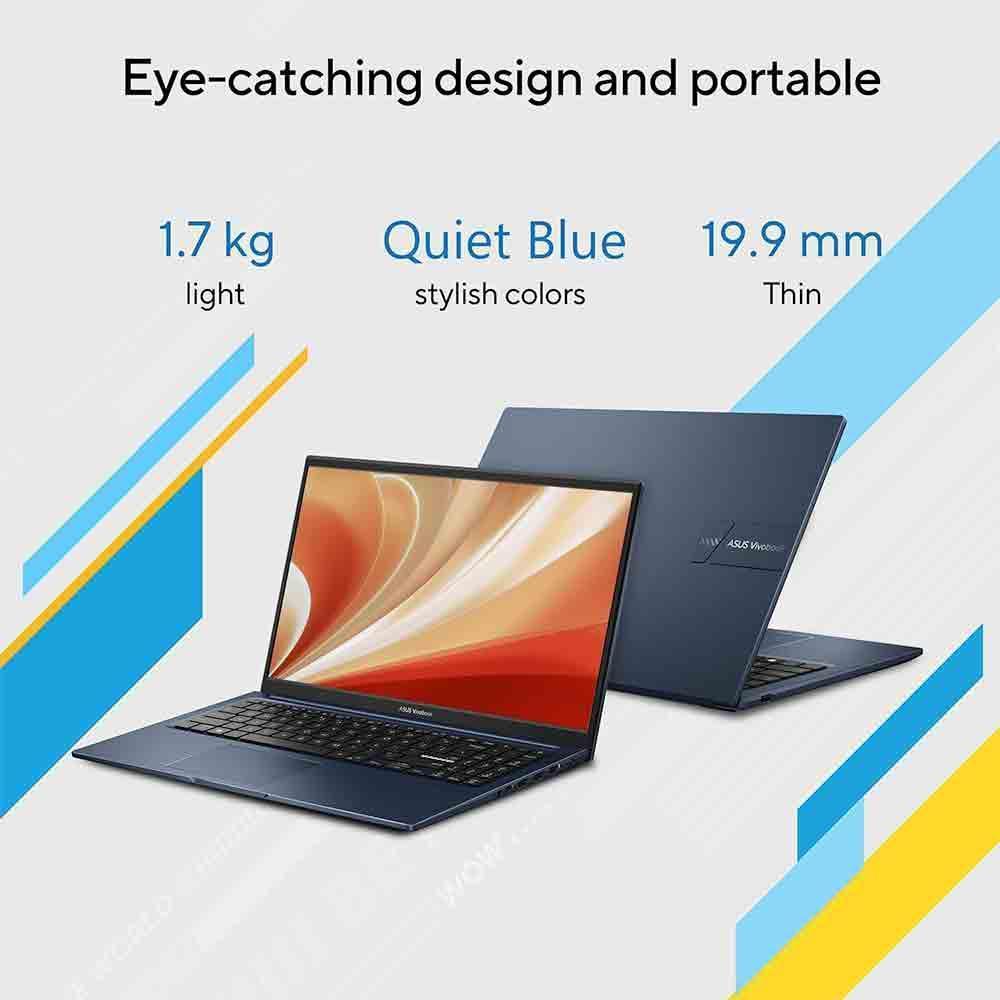 Asus X1504ZA-NJ521WS Intel Core i5 Laptop - Power & Style - Pai