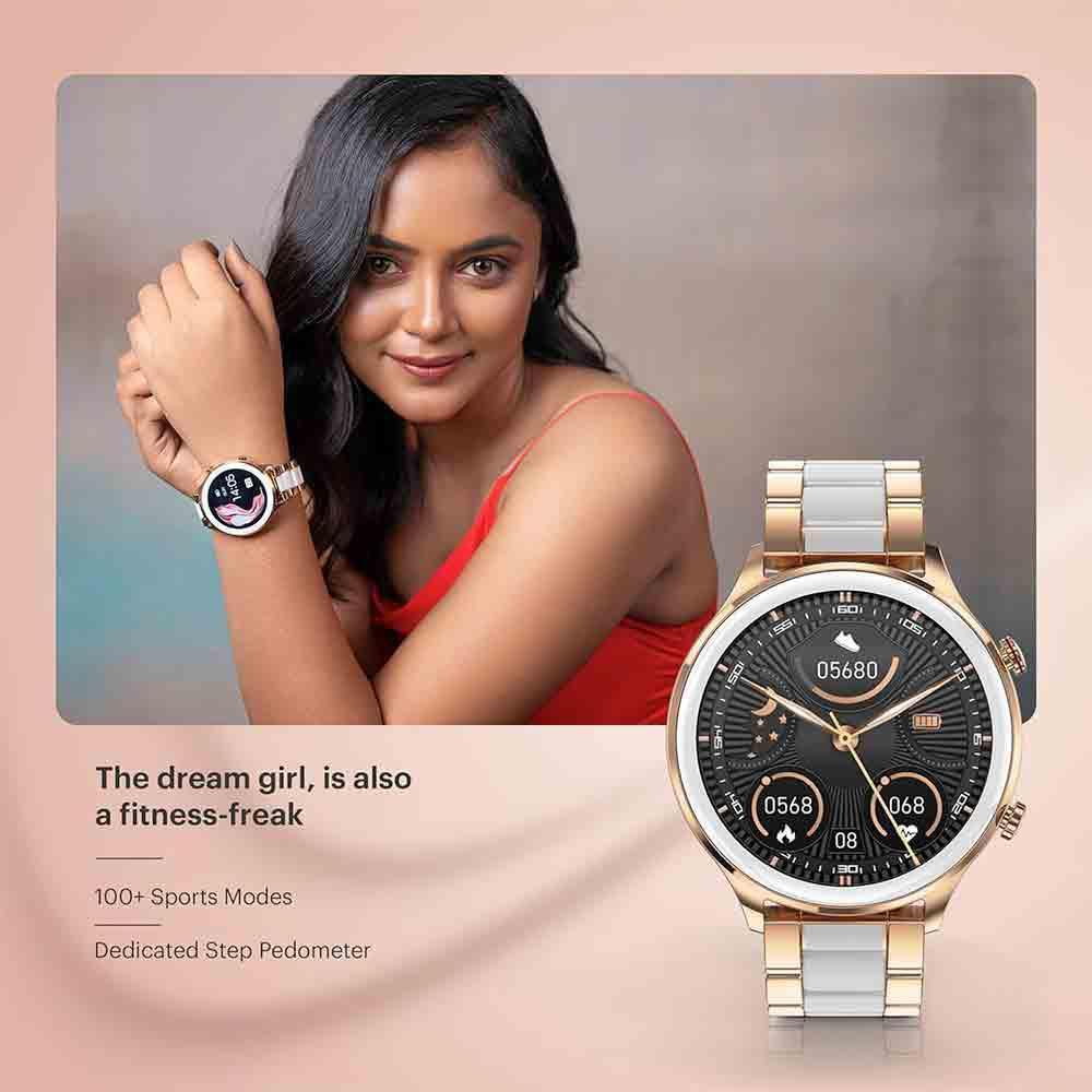 Buy Inbase Urban LUXURY EDITION Smart Watch Rose Gold Pai