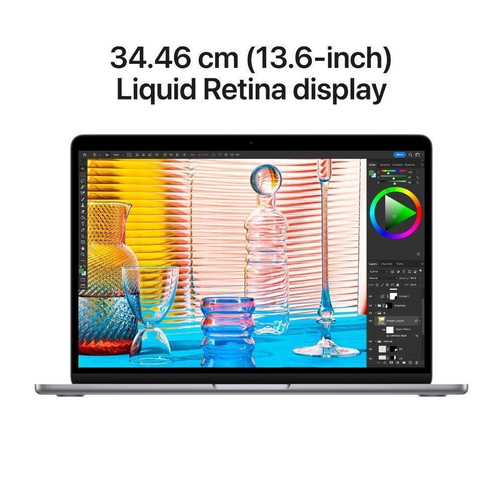 Apple MLXX3HN/A M2 Laptop - Fast, Lightweight, Secure - Pai