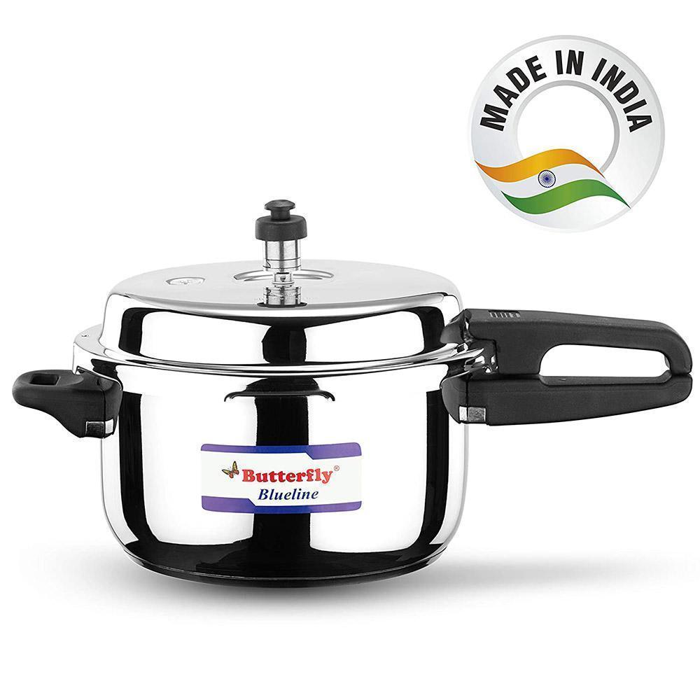Buy Butterfly Blue Line 5L Stainless Steel Pressure Cooker