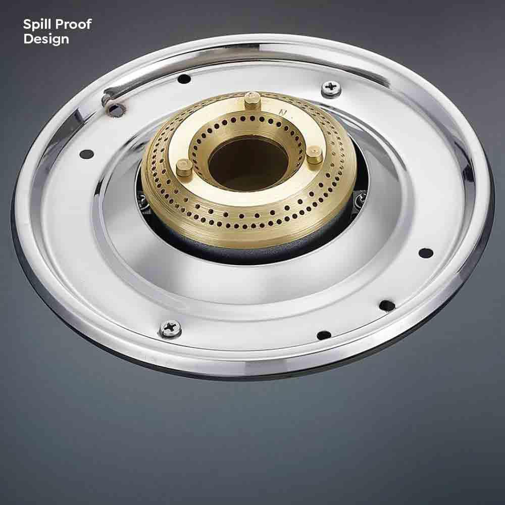 Prestige Magic Plus GTMP-02 2 Brass Burner Gas Stove - Stylish