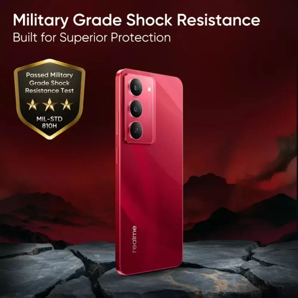Realme 14x 5G (6GB, 128GB, Jewel Red) - Top Features & Deals - Pai
