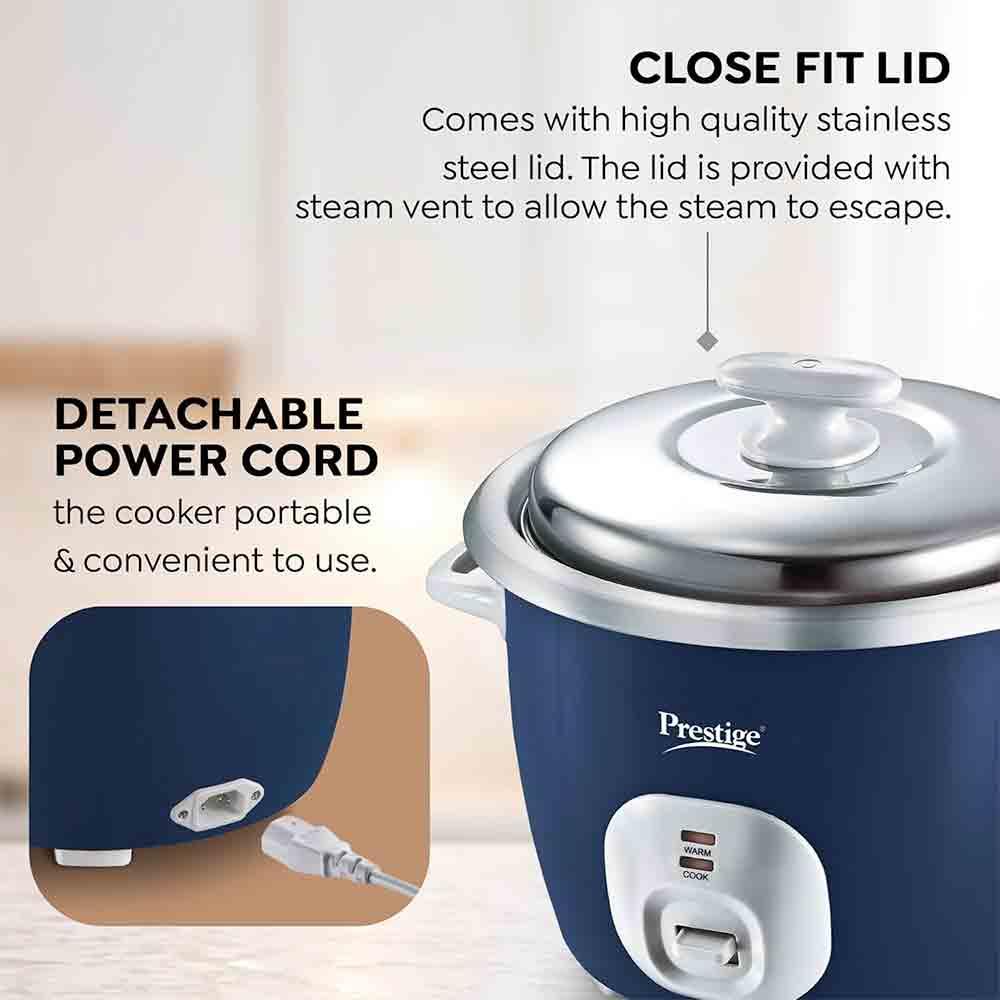 Buy Prestige Cute Electric Rice Cooker with Stainless Steel