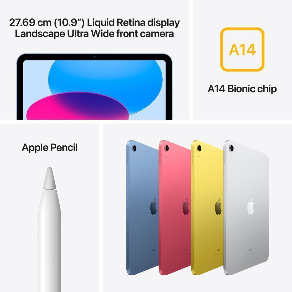 Buy Apple iPad 10th Gen WiFi 10.9 64GB Pink - A14 Bionic Chip