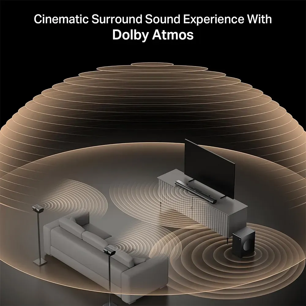 boAt Aavante Prime Channels Soundbar With Dolby Atmos (Black)